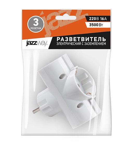 Купить Jazzway Разветвитель AD-3G-R .2853363