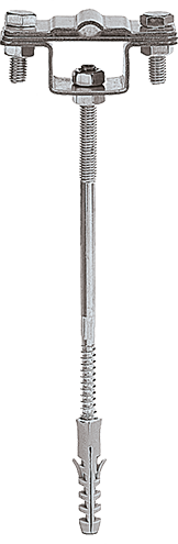 EZETEK Держатель полоса/пруток для бетонного фасада, оцинк. 91032