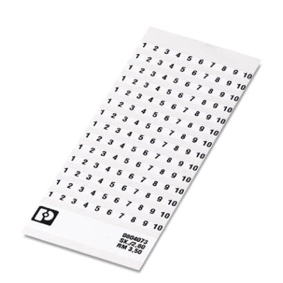 Phoenix Contact Маркировка для клеммных модулей SK 3,5/2,8:FORTL.ZAHLEN 11-20 0804073:0011