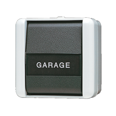 JUNG Кнопка без фиксации 1-полюсная, 10АХ, 250В АС 831NAW