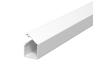 OBO Bettermann Мини-канал WDK с крышкой 17х17х2000 мм (самоклеящийся со скотчем) ПВХ белый RAL 9010 6150292