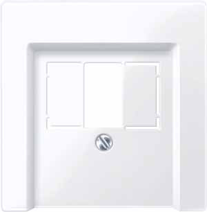 Купить SE Merten SM Бел Актив Накладка для телекоммуникационнаяикац розетки MTN296025
