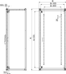 Купить SE Внутренняя дверь 2000x800 NSYID208