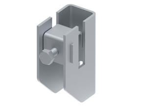 OSTEC Держатель плоского проводника с болтом, гор. цинк