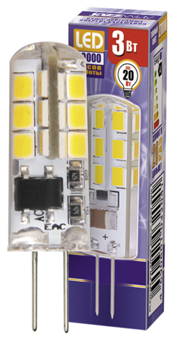 Купить Jazzway Лампа PLED-G4 3W 2700K 200Lm 220V/50Hz .1032041