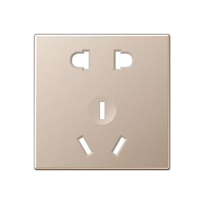 JUNG Розетка со шторками китайского стандарта A3521-5CNCHPL