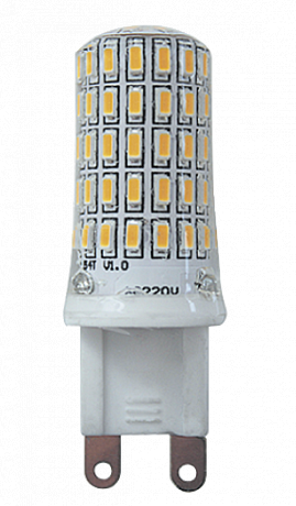 Jazzway Лампа PLED-G9 7w 4000K 400Lm 175-240V (пластик d16*50мм) .1039095B