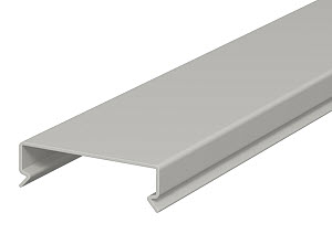 Купить OBO Bettermann Крышка кабель-канала LKV 50 мм, ПВХ, серый 6178508