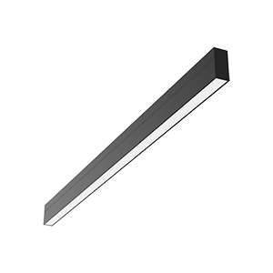 Varton Светодиодный светильник Stellar-Line подвесной/накладной 1200х35х75 мм 36 ВТ 3000 K RAL9005 черный матовый с рассеивателем опал в комплекте V1-R0-T0493-05000-2003630