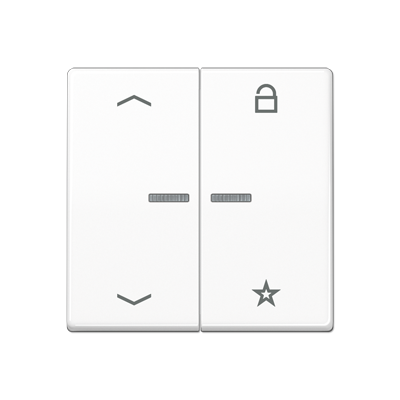 JUNG Центральная плата для вставок управления двигателями, белая AS1701PWW