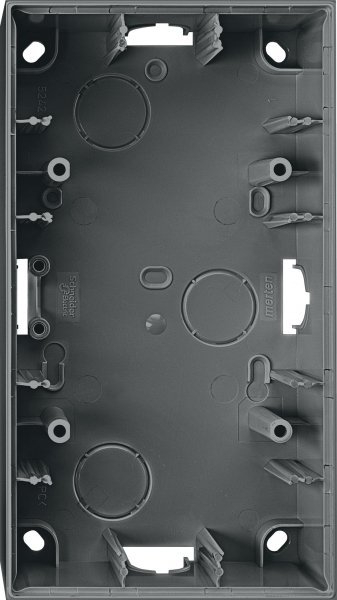 Купить SE Merten SM M-Elegance Антрацит Корпус 2-ой для открытого монтажа MTN524214