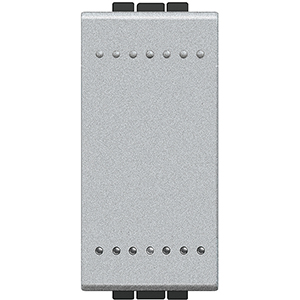 BT LL Алюминий Выключатель безвинтовой зажим, 1 мод NT4001A