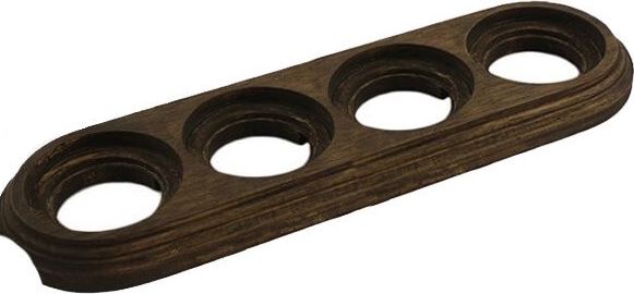 BIRONI Лизетта Бук Старое дерево Рамка 4-ая на бревно 260мм BFC26-640-17