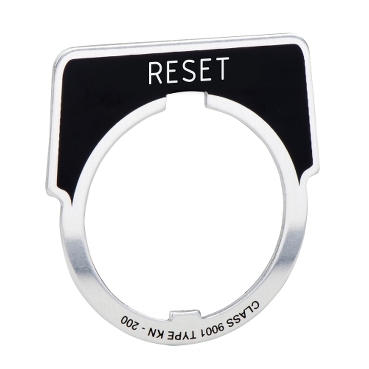 Купить SE Маркировка пластина "RESET" 9001KN223