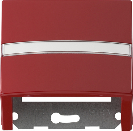 Gira Накладка с опорной пластиной для розеток средств связи 087043