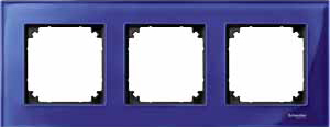 Купить SE Merten SM M-Elegance Стекло Сапфир Рамка 3-ая MTN4030-3278