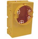 Kopos Коробка распределительная домофонная для полых стен KUH 1 / L (NA) 130х90х45 мм KUH 1/L_NA