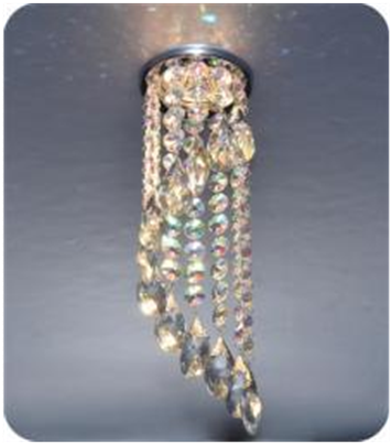 Italmac Florencia 51 5 05 Светильник штампованный с подвесным стеклом, MR16