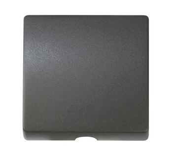 Simon S82 Concept Матовый титан, Накладка для шнурового выключателя и вывода кабеля 8200051-096