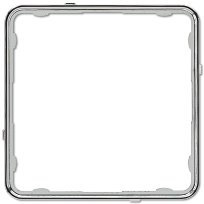 JUNG CD plus Хром Рамка внутренняя цветная полированная CDP81GCR