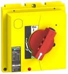 Купить SE Compact NSX Рукоятка для силового выключателя для выключателя-разъединителя красная с осью-переходником LV432599