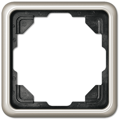 JUNG CD 500 Платина Рамка 1-ая CD581PT