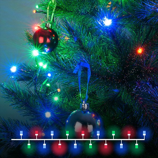 Eurosvet Гирлянда Нить 400-004 мульти 5м IP20 a056074