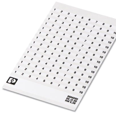 Phoenix Contact Маркировка для клеммных модулей SK 5,08/2,8:FORTL.ZAHLEN 11-2 0804280:0011