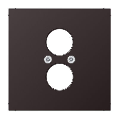 JUNG крышка для 2 гнезд, Dark AL2962-2D