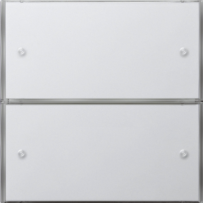 Gira KNX Бел глянц Сенсорный выключатель 3 Komfort 2 мест 2032112