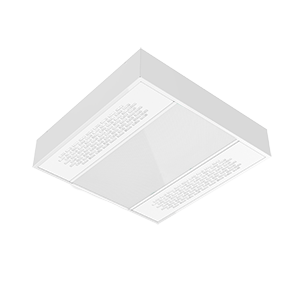 Varton Светодиодный светильник с UV-блоком накладной 30 Вт 600х600х127 мм 5000 K IP40 с призматическим рассеивателем global white bioguard матовый V1-C0-0UV70-20PR0-4003050