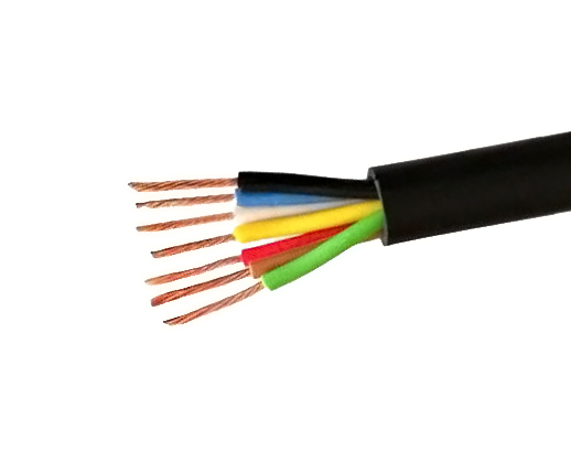 Купить Кабель контрольный медь КГВВнг(А)-LS 7x1 черный ГОСТ КГВВнг(А)-LS 7*1-0,66