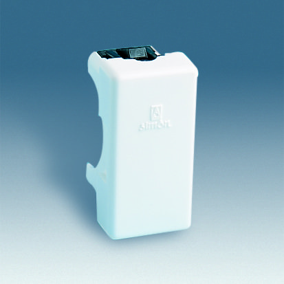 Simon 27 Белая Заглушка узкая 27800-34