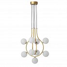 Lumion 5621/9 MODERNI LN23 064 матовое золото Подвесной светильник G9 9*7W LED 220V COLLAR