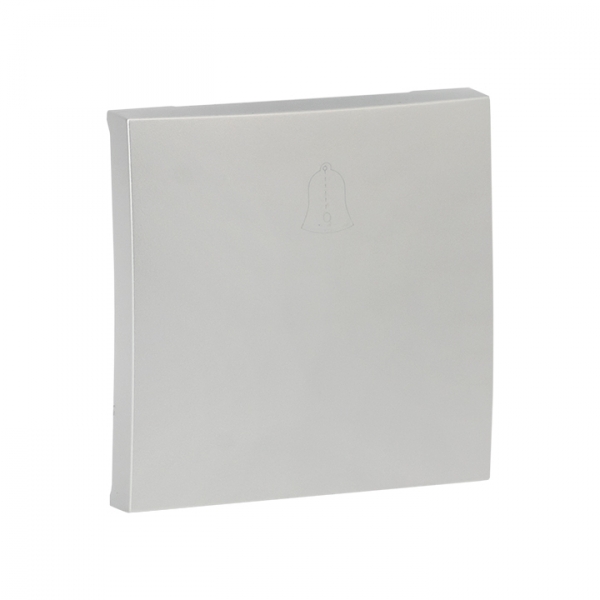 EKF PROxima Валенсия лицевая панель выключателя проходного 1-кл. 10А сталь