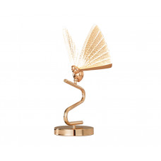Kink Light 08444-T,33 Настольная лампа Баттерфляй золото d18 h41 Led 6W (3000K)