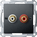 Купить SE Merten SM Механизм аудиорозетки (MTN4350-0414)