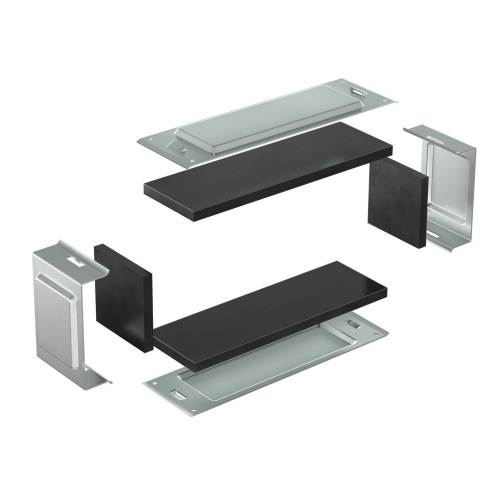 DKC Комплект для обеспечения степени защиты IP44 в местах соединения секций лотков 500х100,цинк-ламель