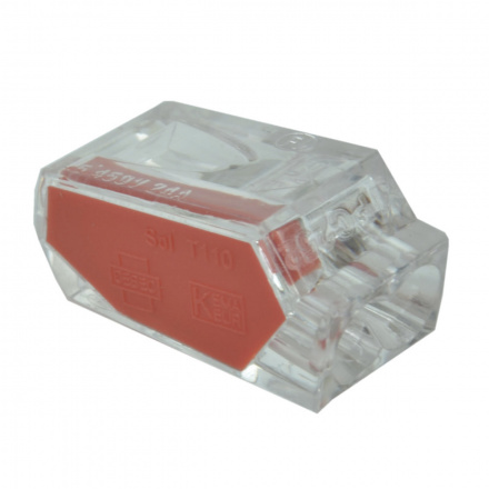 Kopos Клеммник соединительный TYP017 (XX) 2-х проводной, 1,0-2,5мм2, 24А, 450 В TYP017_XX