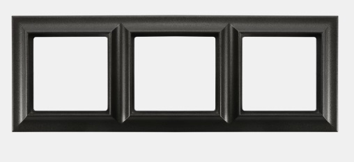 JUNG EcoProfi Standart Антрацит Рамка 3-ая EPS483AN