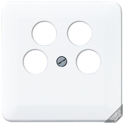 JUNG Крышка для SAT-TV-розетки с 4-мя гнездами 561-4SAT2