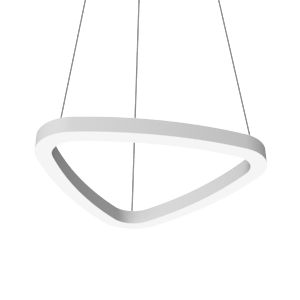 Varton Светодиодный светильник Enso A 560x530x40 мм 40 Вт 3000 К подвесной RAL9003 белый матовый с рассеивателем опал V1-R0-0A403-30000-2004030