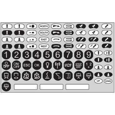 SE Набор липких маркировок цветные (ZARC08)