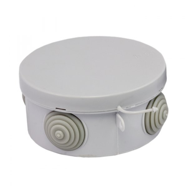 EKF PROxima Коробка распаячная КМР-040-039 с крышкой наружная (85х40) 4 мембранных ввода IP54