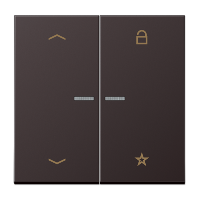 JUNG Центральная плата для вставок управления двигателями, Dark AL1701PD