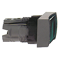 Купить SE Кнопка удлиненная прямоугольная с подсветкой желтая ZB6DW3