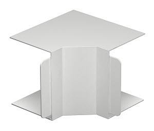 Купить OBO Bettermann Угол внутренний кабель-канала WDK 100x130 мм ПВХ светло-серый 6182348