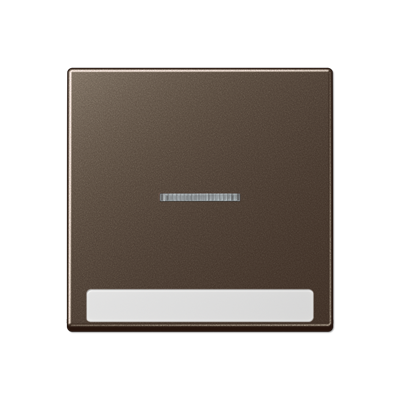 JUNG Клавиша с полем для надписи, мокко A590BFNAKO5MO