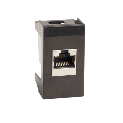 DKC Розетка RJ-12,Viva,1 мод.,черн