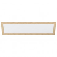 Eglo 99473 Потолочный светильник PIGLIONASS, LED 32W, 4700lm, L1245, B345, H55, сталь/пластик/дерево, бел